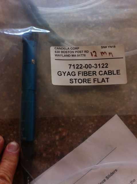 Candela GentleYag 12mm fiber
